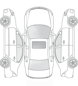 Первая проекция автомобиля